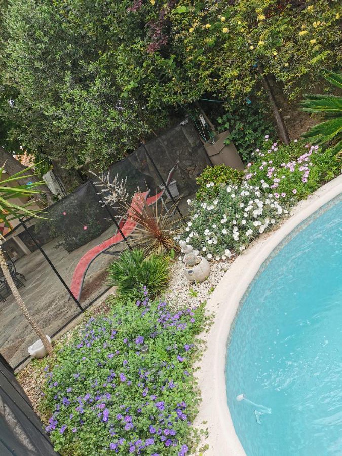 Appartement En Sous Sol De Villa Avec Acces Jardin Et Piscine Marseille Luaran gambar